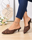 The Coralie Point-Toe Kitten Heel Pumps